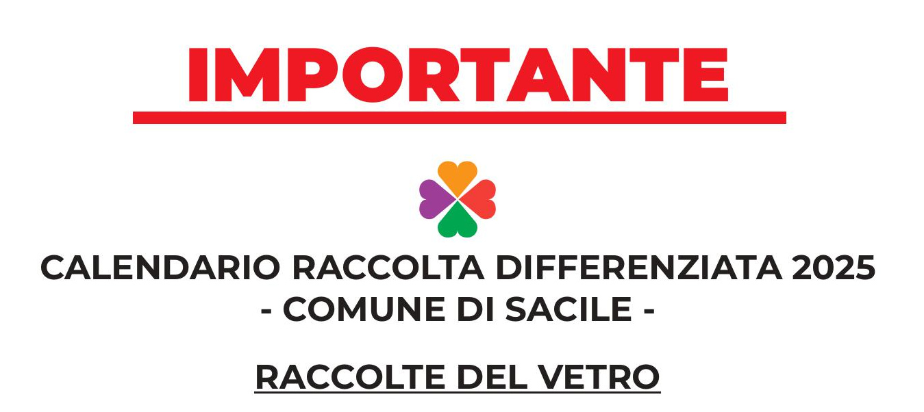 Raccolte del vetro a Sacile: avviso importante