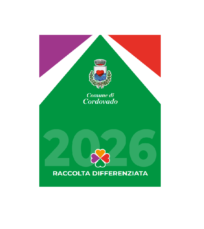 Calendario servizi di raccolta del Comune di Cordovado - errata corrige