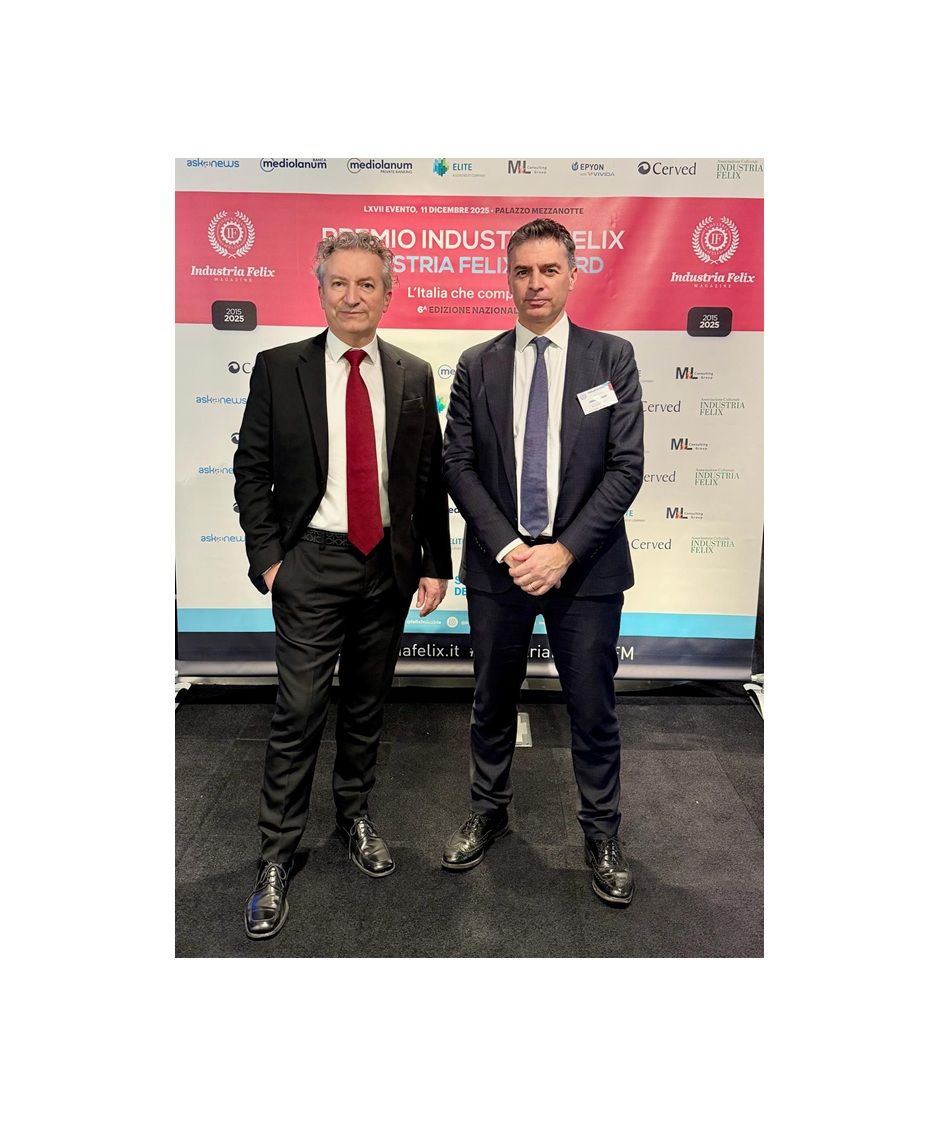 Ambiente Servizi premiata all'edizione 2025 di Industria Felix
