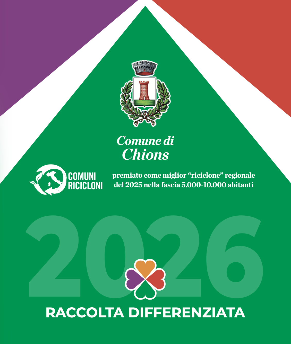 Calendario servizi comune di Chions - errata corrige