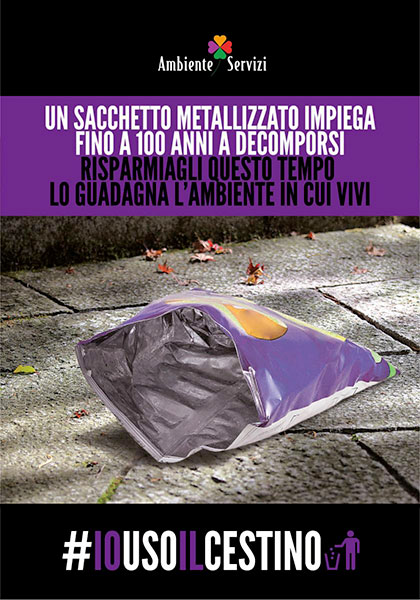 Sacchetto in alluminio