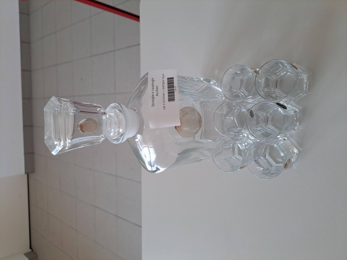 Set bicchieri + bottiglia (228-25)